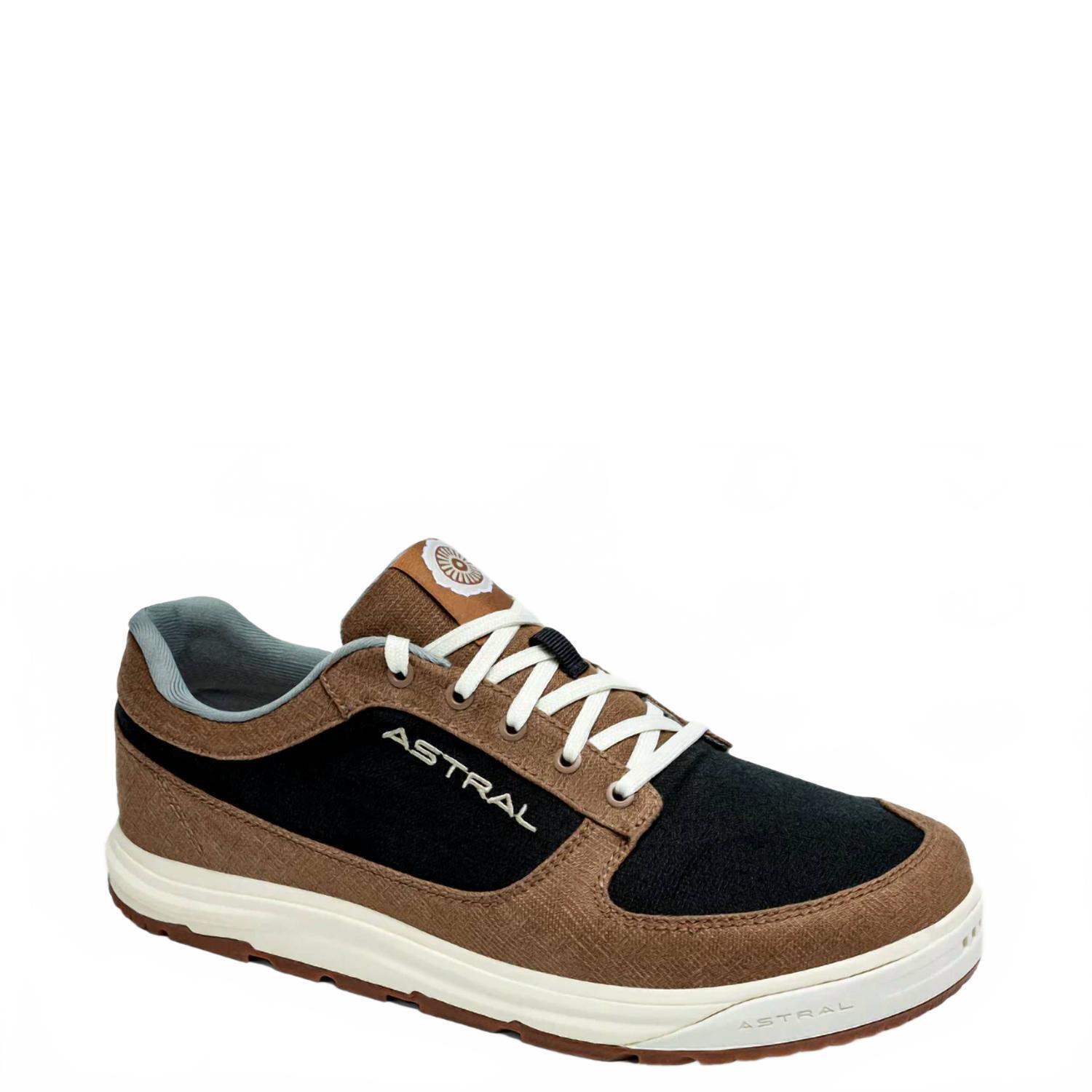 New Astral Unisex Hemp Donner 2.0 Sneaker In Black/Brown